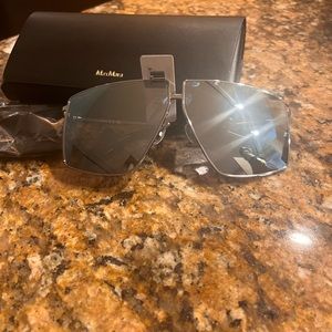 MaxMara 64MM Geometric Sunglasses